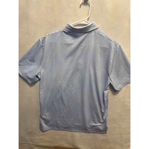 RLX Mens Striped Polo Shirt Blue & White Paris 2024 Embroidered - Picture 10 of 11